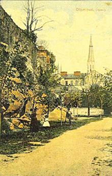 Olomouc on a postcard from 1913, source: Archiv Vydavatelství MCU s.r.o.