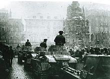 Am frühen Morgen des 15. März 1939 marschierten deutsche Besatzungskräfte in Olmütz ein., Bildquelle: Archiv Milana Ticháka