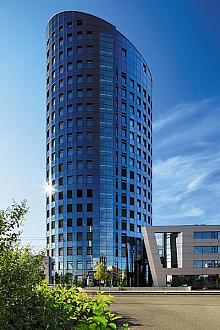 The city's tallest modern building at 74 meters was built on Třída Kosmonautů, source: Archiv Vydavatelství MCU s.r.o., photo by: Libor ...