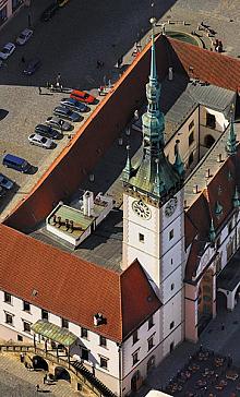 The original layout of City Hall dates fromthe early 15th century, source: Archiv Vydavatelství MCU s.r.o., photo by: Libor Sváček