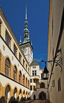 The inner courtyard of City Hall, source: Archiv Vydavatelství MCU s.r.o., photo by: Libor Sváček