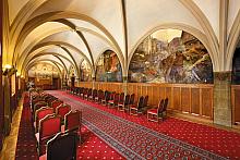 The Ceremonial Hall inside City Hall, source: Archiv Vydavatelství MCU s.r.o., photo by: Libor Sváček