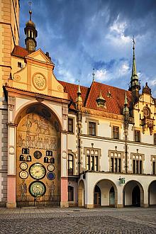 The Astronomical Clock in its socialist form, source: Archiv Vydavatelství MCU s.r.o., photo by: Libor Sváček